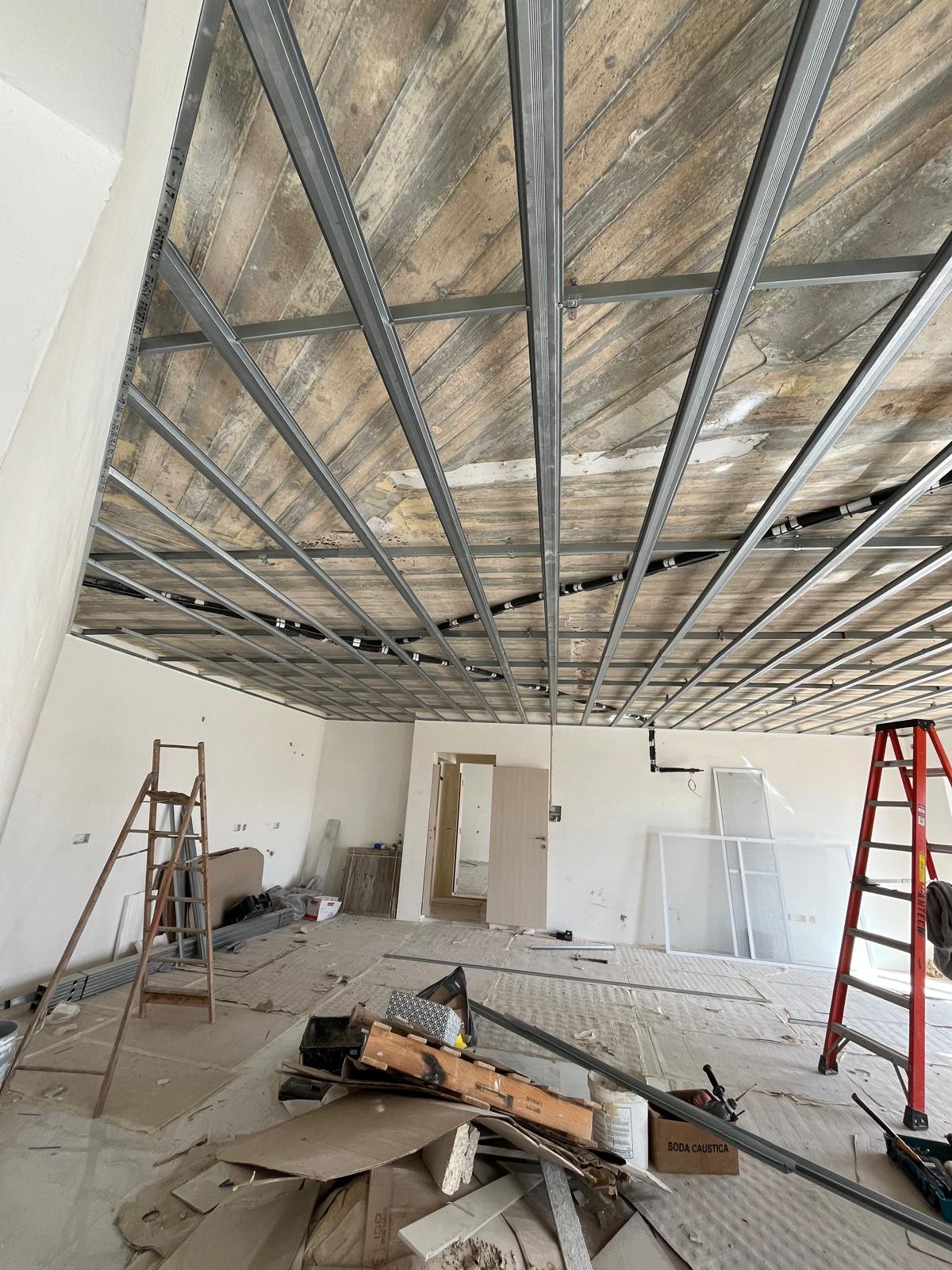 Metal Ceiling Framework