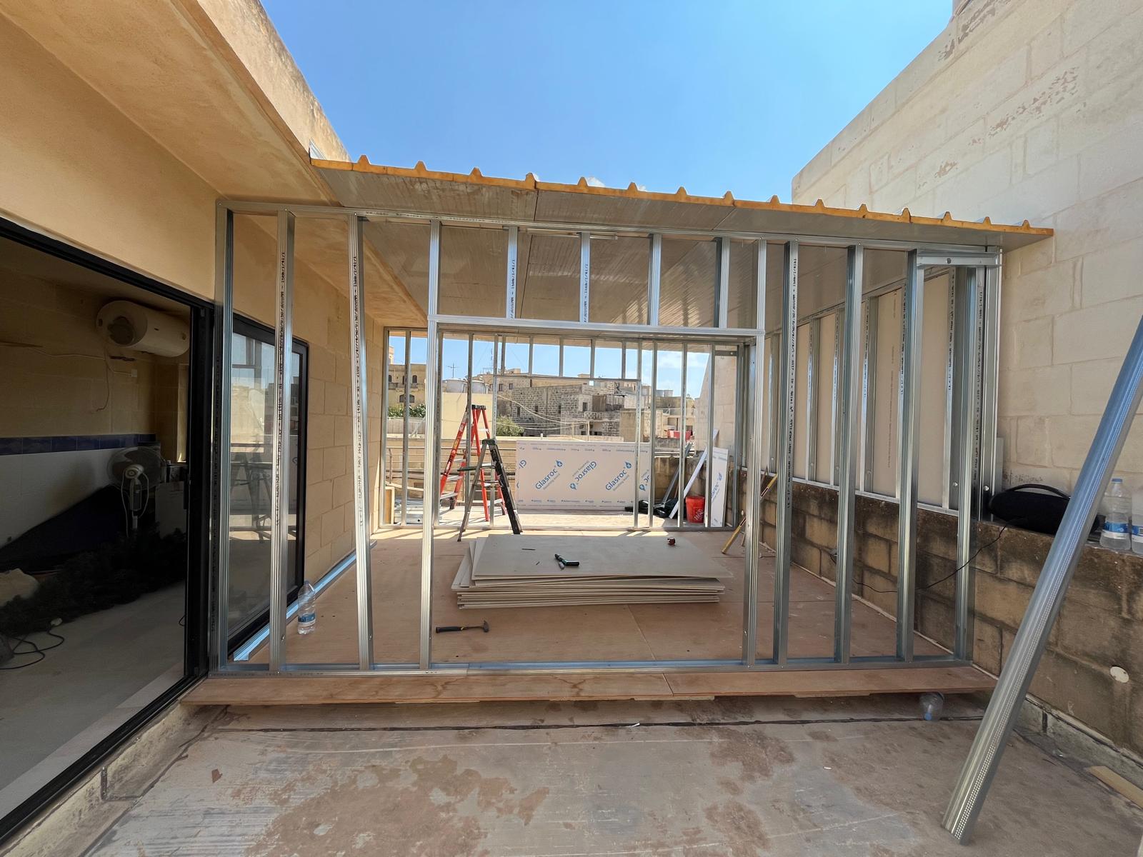 Steel Frame Extension