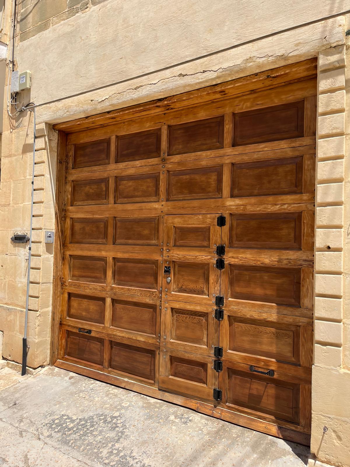 Wooden Garage Door
